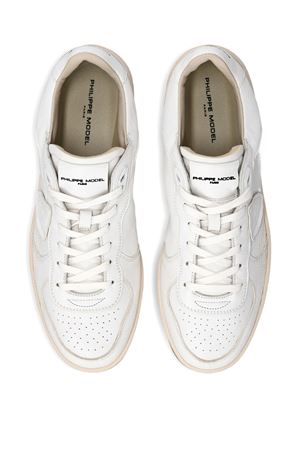 Sneaker Pgal in pelle bianca PHILIPPE MODEL | PGLUWW01.